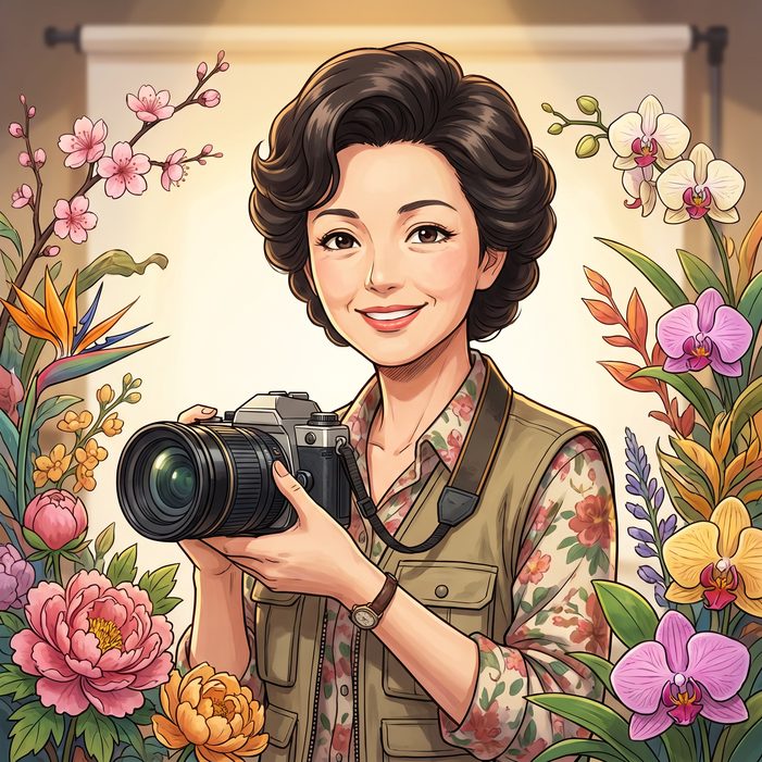 抖阴植物摄影师陈晓梅